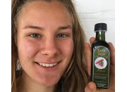 CHILLI INFUSED EXTRA VIRGIN OLIVE OIL COLD PRESSED  NOT BIODYNAMIC CERTIFIED 100 ml From Viridis Grove Katikati